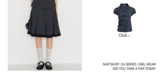 [TAKEANAP] plaid pleated skirt