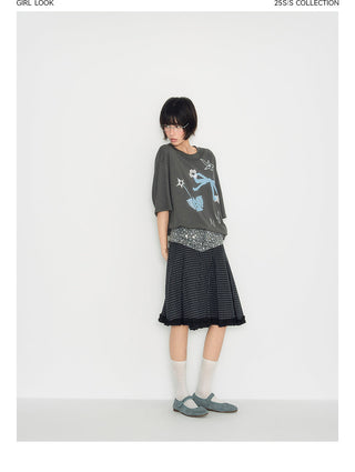 [TAKEANAP] plaid pleated skirt