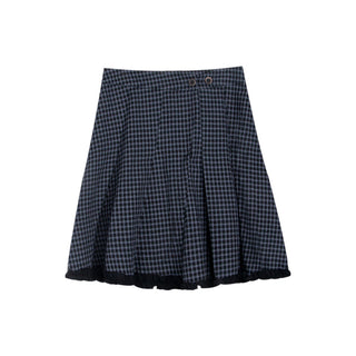 [TAKEANAP] plaid pleated skirt