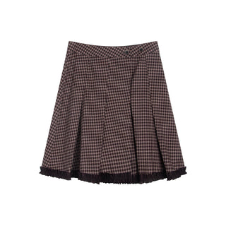 [TAKEANAP] plaid pleated skirt