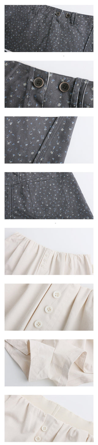 [TAKEANAP] slit workwear skirt