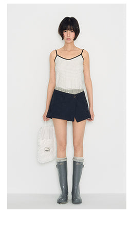 [TAKEANAP] slit workwear skirt