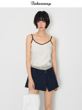 [TAKEANAP] slit workwear skirt
