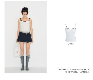 [TAKEANAP] slit workwear skirt