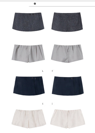 [TAKEANAP] slit workwear skirt