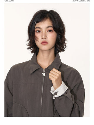 [TAKEANAP] polka dot jacket