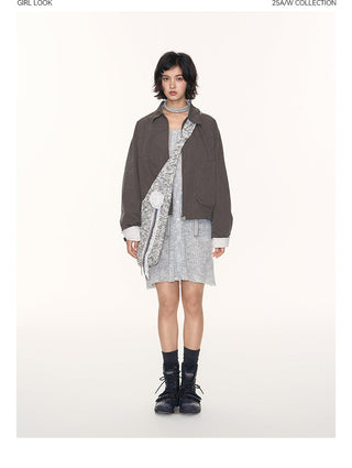 [TAKEANAP] polka dot jacket