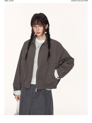 [TAKEANAP] polka dot jacket