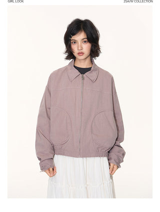[TAKEANAP] polka dot jacket