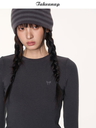 [TAKEANAP] lace patchwork tee