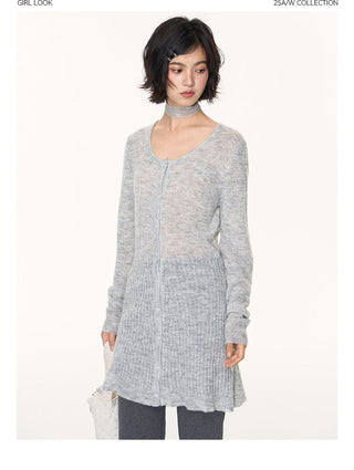 [TAKEANAP] jacquard knit dress