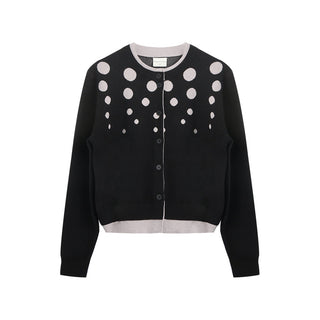 [TAKEANAP] polka dot cardigan