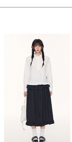 [TAKEANAP] lace doll shirt