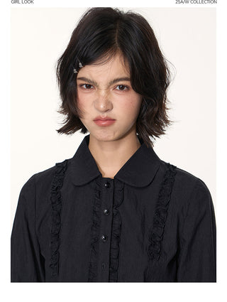 [TAKEANAP] lace doll shirt