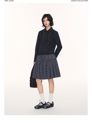 [TAKEANAP] lace doll shirt