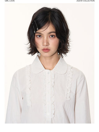 [TAKEANAP] lace doll shirt