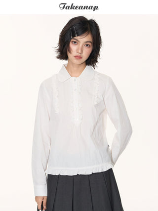 [TAKEANAP] lace doll shirt