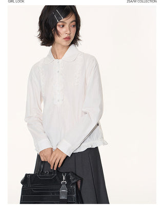 [TAKEANAP] lace doll shirt