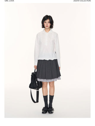 [TAKEANAP] lace doll shirt