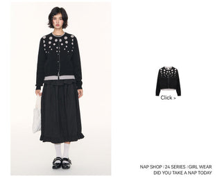 [TAKEANAP] ruffled black skirt