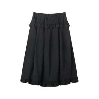 [TAKEANAP] ruffled black skirt