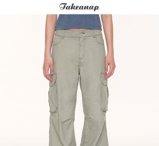 [TAKEANAP] pocket overalls