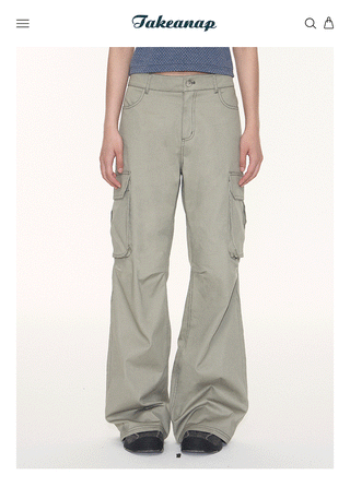 [TAKEANAP] pocket overalls