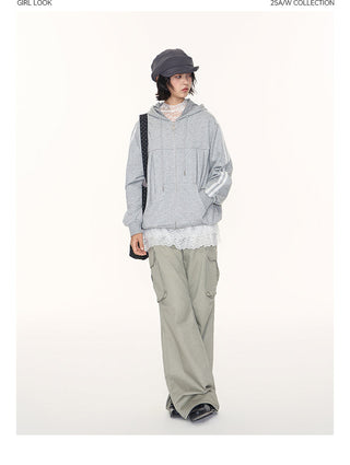 [TAKEANAP] lace bottoming shirt
