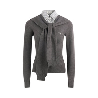 [TAKEANAP] detachable waistcoat knit