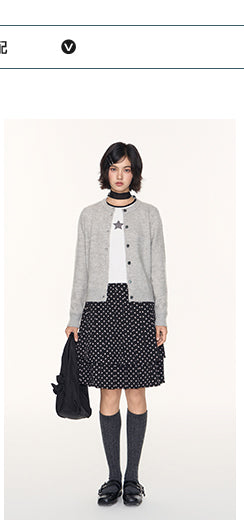 [TAKEANAP] button cardigan set