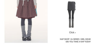 [TAKEANAP] button cardigan set