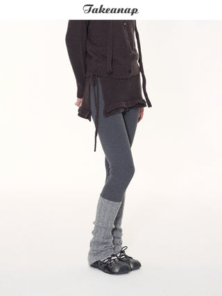 [TAKEANAP] button cardigan set