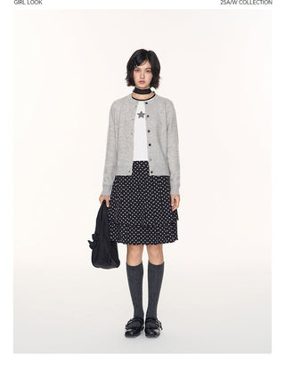 [TAKEANAP] button cardigan set