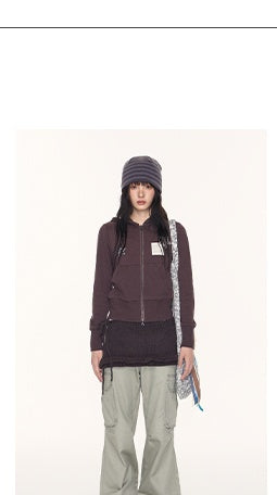 [TAKEANAP] hooded cardigan