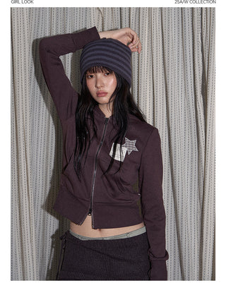 [TAKEANAP] hooded cardigan