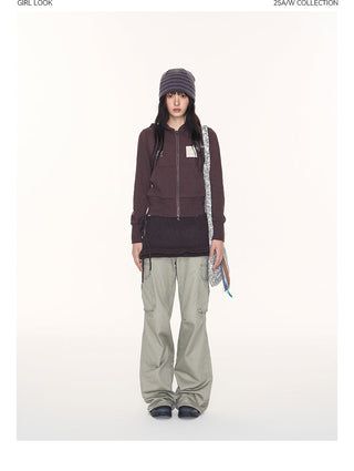 [TAKEANAP] hooded cardigan