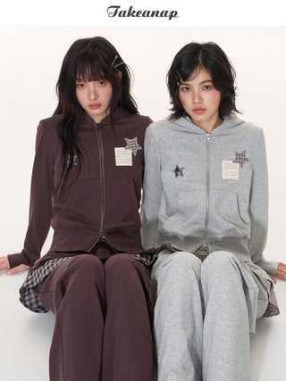 [TAKEANAP] hooded cardigan