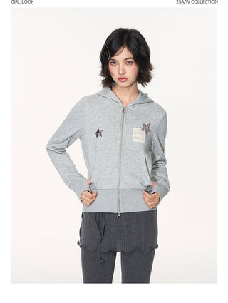 [TAKEANAP] hooded cardigan
