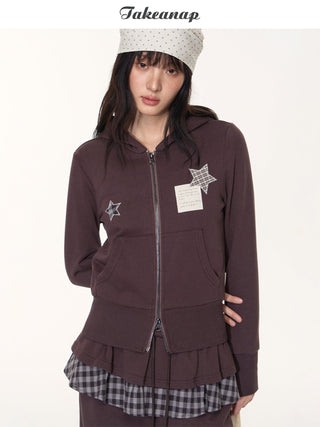 [TAKEANAP] hooded cardigan