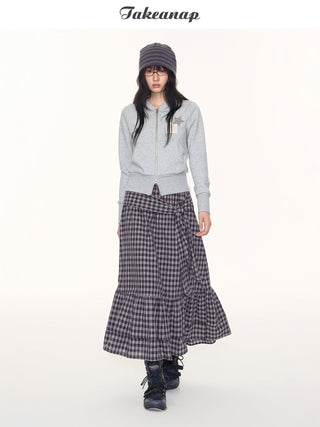 [TAKEANAP] hooded cardigan