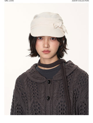 [TAKEANAP] petal collar cardigan