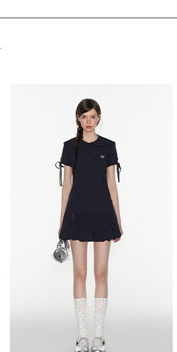 [TAKEANAP] lace sailor shirt