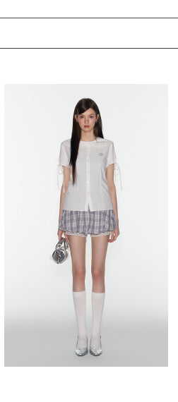 [TAKEANAP] lace sailor shirt