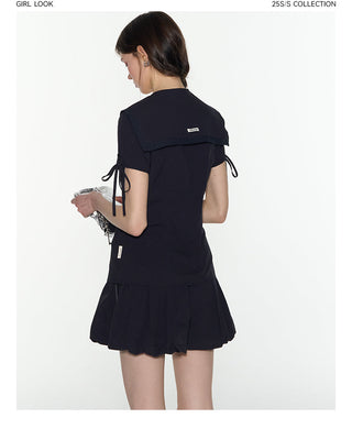 [TAKEANAP] lace sailor shirt
