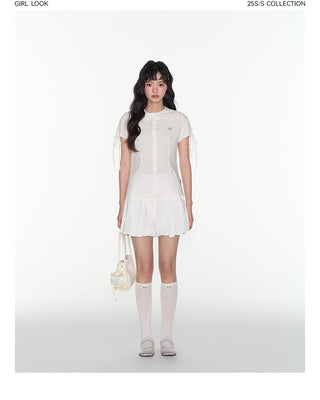 [TAKEANAP] lace sailor shirt