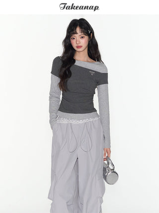 [TAKEANAP] lace safety shorts