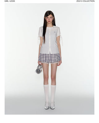 [TAKEANAP] lace safety shorts