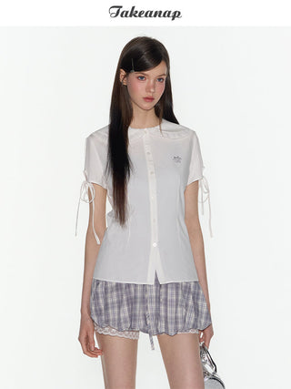 [TAKEANAP] lace safety shorts