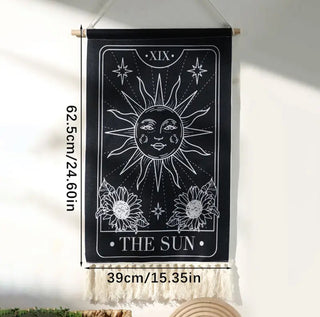 Sun and Moon Tarot Tapestry
