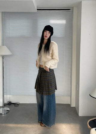 tartan check wrap SK (2c)